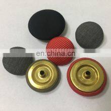 Fabric Covered Pants Clothing Domed Snap Buttons