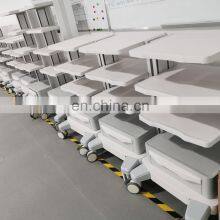 High Quality Hospital Medical Aluminum Alloy OEM/ODM Patient Monitor Trolley Stand thumbnail-5