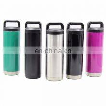 2019 Custom Logo 18oz Vacuum Flask Insulated Stainless Steel Water Bottle With Lid thumbnail-1