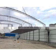 Arched Roof Design Prefabricated Light Weight Steel Structure for Coal Storage Building Construction thumbnail-4