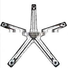 QCP-E06 Salon Hairdressing Vintage Heavy Duty Massage Bed Hydraulic Stylist Leg Office Barber Chair Base Chrome Iron Star Base thumbnail-4