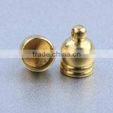 Manufacture Strong Jewelry Findings Brass Cord End
