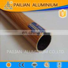 Vintage Home Decor Aluminium Profile ,wood Texture Aluminium Pole,wood Grain Aluminium Curtain Rob OEM thumbnail-3
