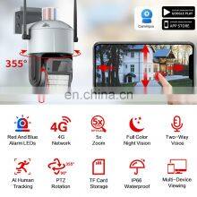2MP 3G 4G SIM CARD Security IP Network Camera 5X Zoom 1080P HD PTZ Outdoor Home Surveillance Cam CCTV Full Color Night Vision thumbnail-3