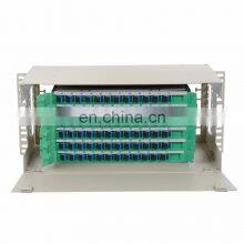 19 Inch Cabinet 5 U Optical Fiber Distribution Frame Full SC 72 Core ODF