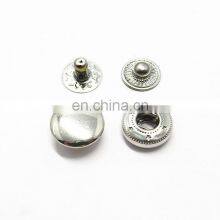 12mm Round Brass Metal Snap Button Push Button for Clothes thumbnail-5