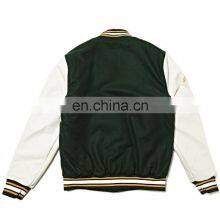 Varsity Jacket New Stylish Collar Mens Wool Jacket thumbnail-2