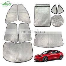 NEW Car Sunshades Car Privacy Film For Tesla Model 3/Y/S/X Winter Camping Sun Blinds Visors For Special Size