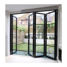 Standard Size or Customized Dimension Aluminium Glass Bifolding Door thumbnail-3