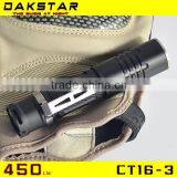 DAKSTAR CT16-3 XM-L U2 450LM AA or 14500 Mini Led Flashlight thumbnail-3
