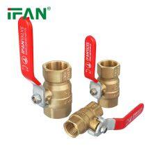 IFAN Plumbing Material 1/2-4 Inch Brass Body Ball Valve Threaded Ball Valve