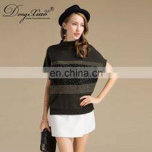 New Style High Quality Pullover Fashion Short Sleeve Women Cashmere Sweater From China thumbnail-4