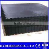 Interlock rubber powder stable mat