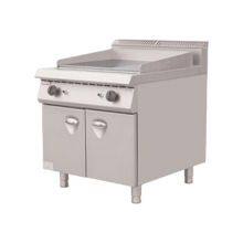 Restaurant Equipment Commercial Kitchen Equipment Gas Griddle With Cabinet 1/2 Grooved Design thumbnail-1