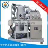 Stainess Steel type Insulation oil filtration machine, High vacuum Transformer oil filtering system plant