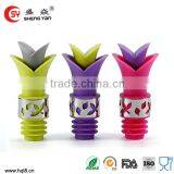 Practical High Class Glass Bottle With Rubber Stopper,protable Plug