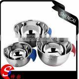 Chinese Stainless Steel Kitchenware Wholesale Stainless Steel Mixing Bowls With Handle thumbnail-1