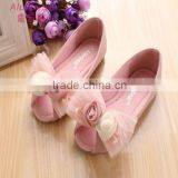 2015 Beautiful Girl Shoes Kids Summer Fish Mouth Shoes Baby Girl Rose Single Shoes thumbnail-1