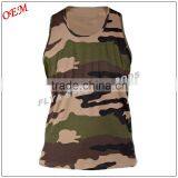 Super Ribbed Military Muscle Bodybuilding Tank Top, Gym Stringer Vest Mens Camo Singlet Quality Choice thumbnail-2