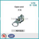 N312(3) New Style Manufactory Nylon Zippper Fashionable Slider for Garment