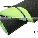 Green Double layer TPE Yoga Mat, pilates mat