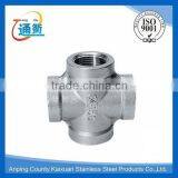 Made in China Casting Bsp Threaded Cross Pipe Fitting thumbnail-2