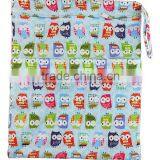 2016 AnAnBaby Best Printed Double Pocket Chevron Baby Diapers Wet Bags thumbnail-6