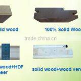 Solid Wood Interior Outdood Hard Wood Cherry Plain Wood Bathroom Door thumbnail-5