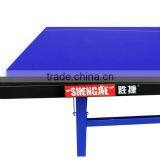 Single Folding Movable MDF TT Table Ping Pong Table With Steel Frame Quality Choice thumbnail-2