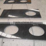 Black Galaxy Granite Countertop and Vanity Tops thumbnail-1