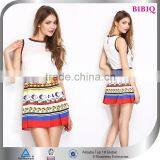 Latest Printed Simple Designs Short Casual Dresses In Stock thumbnail-1