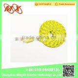 OEM 1M Fabric Braided USB Data Charger Cable for Iphone5/5S /6 /6s 6Plus Nylon Cord thumbnail-1