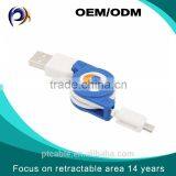 Selling Well All Over the World High Speed Elastic Usb to Retractable Micro Usb Standard Cable thumbnail-2