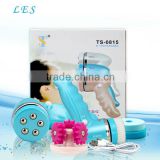 Rechargeable electronic facial cleansing system for home use personal beauty
