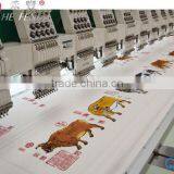 16 Heads 9 Needles Computerized Operation Flatbed Embroidery Machine thumbnail-2