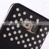 Phone Case Empty Thread Polka Dot PU+ TPU Wallet Case With Stand, For Samsung Galaxy S6 Edge Leather Case thumbnail-5