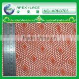 Elastic Mesh Fabric for Girls Flower Lace Dress-APN3705