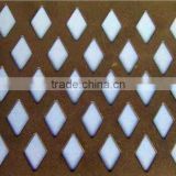 high quality galvanized Punching hole wire mesh/roll bending round hole meshes