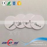 Dia 25mm NFC 13.56mhz New Arrival Rfid Pvc Tag Token Tag