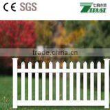PVC White Picket Fence