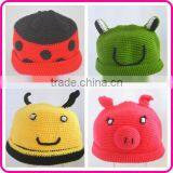 2015 new handmade crochet lovely animal hat crochet patterns for baby girls and boys