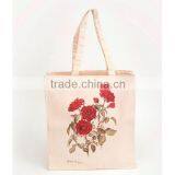 Promotional Supermarket Organic Cotton Handle Bag