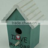 small decorative painting wooden carved bird house for sale