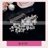Wholesale china merchandise rose flower hair comb