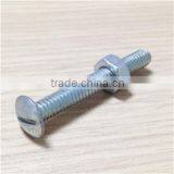 Slotted Cheese Head Screws Zinc Plated thumbnail-3