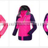 Lday's Interchange Jacket Attachable Fleece Windproof Ski Jacket Apparel Woman thumbnail-1