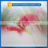Clear Colored Pattern Glass With ce Certificate