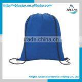 Promotional Gift Bag Use210D Polyester Cheap Strong Drawstring Backpack Bags thumbnail-3