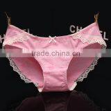 337 Candy Color Lace Bow Low Waist Triangle Underwear 2015 thumbnail-1