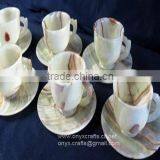 Onyx Cups and Soucers